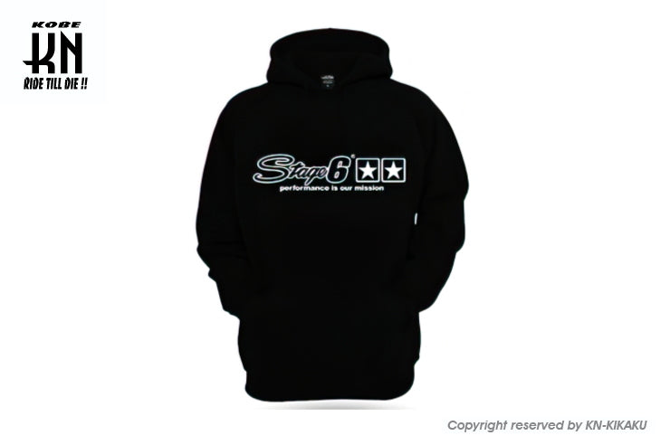 STAGE6 SWEATER BLACK【パーカー】ブラック【サイズXL】