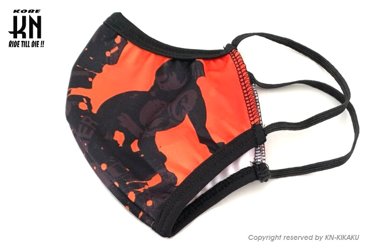 STAGE6 COMMUNITY MASK R/T 【ORANGE】 POLYESTER