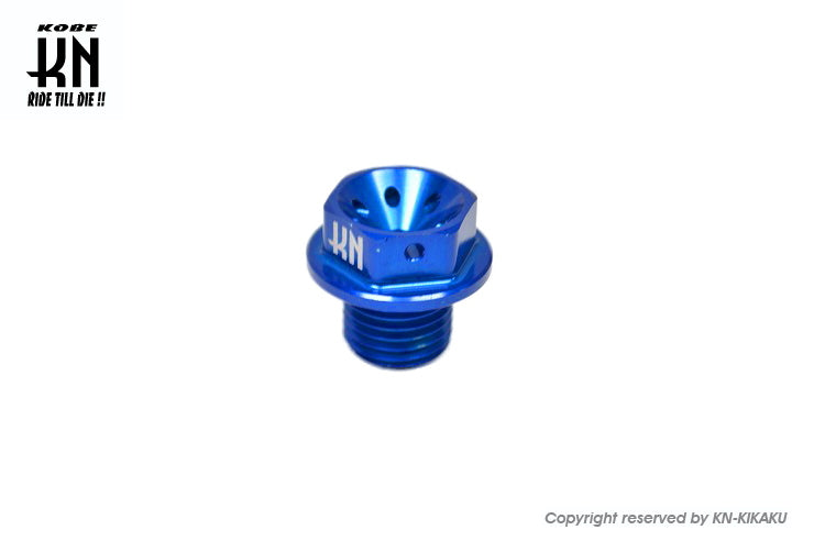 アルミCNCミッションオイルキャップ【ヤマハ車両系】ブルー