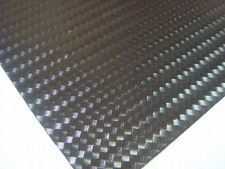 リアルカーボン調 ステッカー 20×24cm