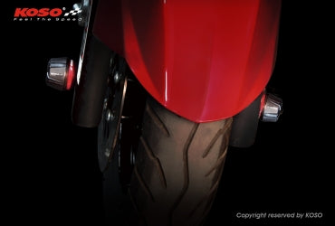 KOSO 汎用アクスルスライダー 【シルバー】