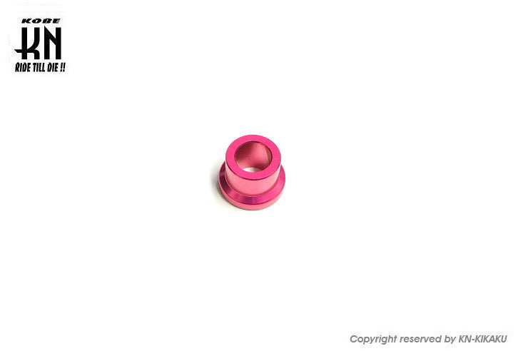 左アルミアクスルカラー【アドレスV125】ピンク【純正サイズ】