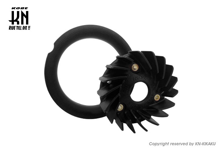 スーパーフロークーリングファン 軽量強化ファン+ファンガイド【マジェS/Force】ブラック