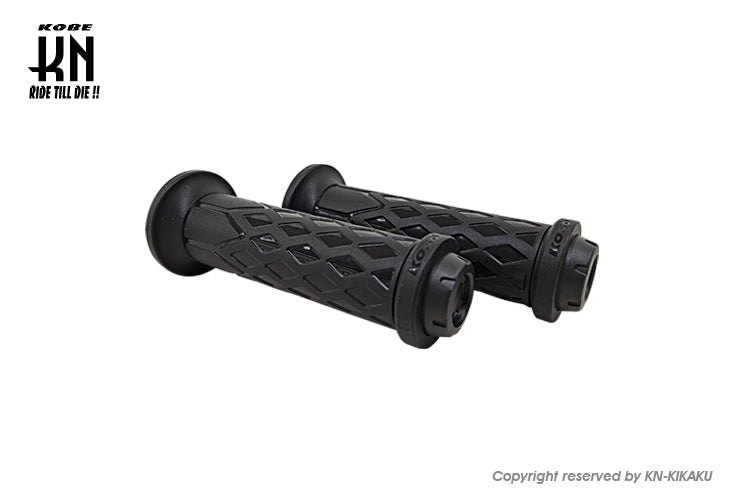 KOSO シリコンハンドルグリップ【ブラック】120mm