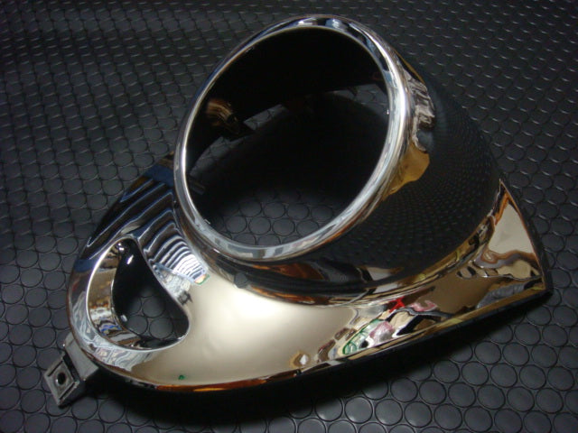 4サイクルビーノ【SA26J】 ヘッドライトカバー【メッキ】