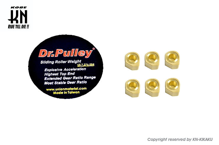 DR.PULLEY 異型ウエイトローラー24×18【22.0G】