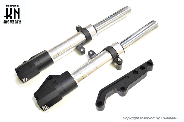 スーパーフロントフォーク【シルバー】シグナスX 【2/3型】245mm/STDキャリパー