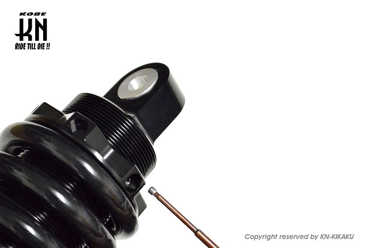 スーパーショック2【減衰調整付/全長調整式車高調整キット】225-250mm【ジャイロ系】オレンジ