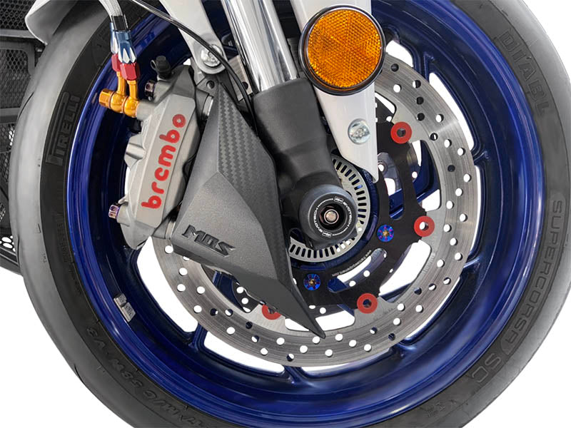 MOS ブレーキ冷却エアロダクト【右/汎用】100-110mmラジアルキャリパー向け