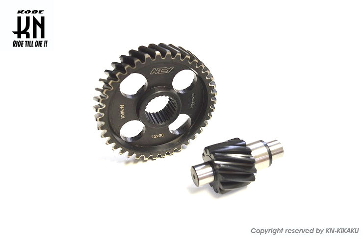 N-MAX　グリファス　Xフォース　トリシティー　ハイギア　NCY 圧入済 NCY 軽量ハイギアキット【NMAX/グリファス/BWS/X FORCE】2次側【12×33