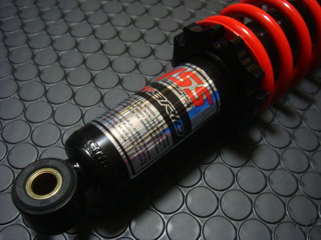 リアショック 300mm 黒/レッド 【HYBRID シリーズ】