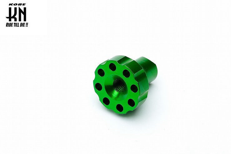 ブレーキ クランプ(ネジ部分のみ) グリーン【6mm】