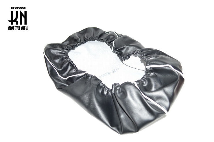 2WAY シートカバー【ゴム入り】 国産高品質【ビーノ/SA26/37J】ブラック/ホワイトP