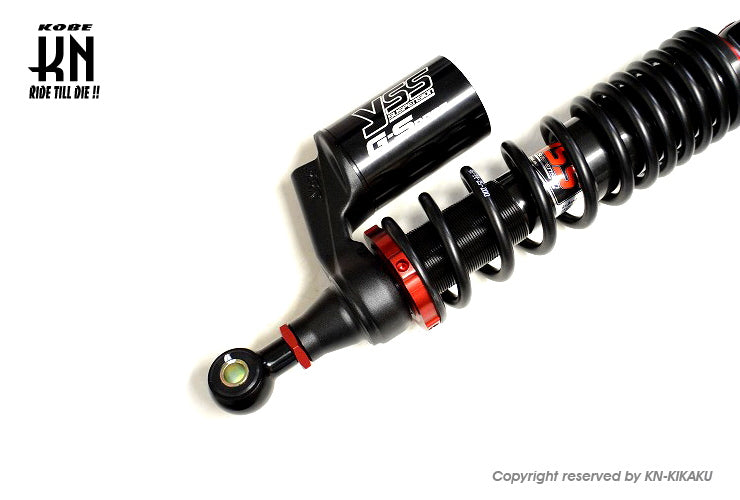 YSS リアショック【365-380mm】G-SP【減衰調整式/車高調整式】ハンターカブ/クロスカブ【ブラック】