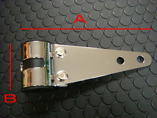 汎用ヘッドライトライトブラケット【メッキ】