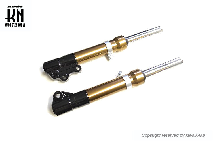 フロントフォーク 【ブラック/ブロンズ】 スーパーJOGZR/リモコンJOGZR【前期】