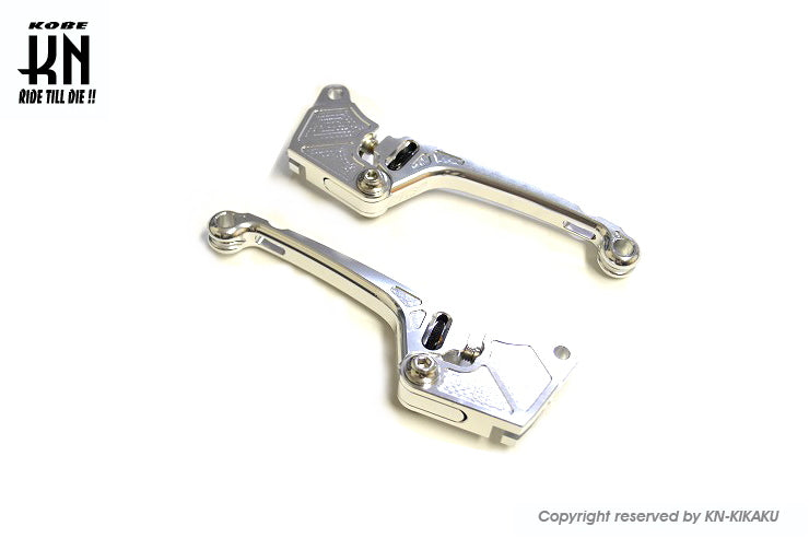 NCY 調整式ブレーキレバー【ZOOMER】シルバー