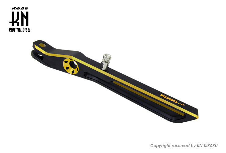 KOSOデュアルカラーサイドスタンド  シグナスX/BWS 【ブラック/ゴールド】