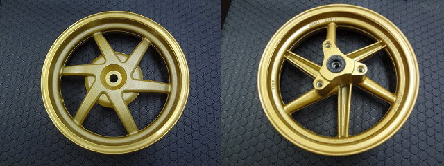 HONDAディオ DISK系  アルミホイール【前後セット/ゴールド】