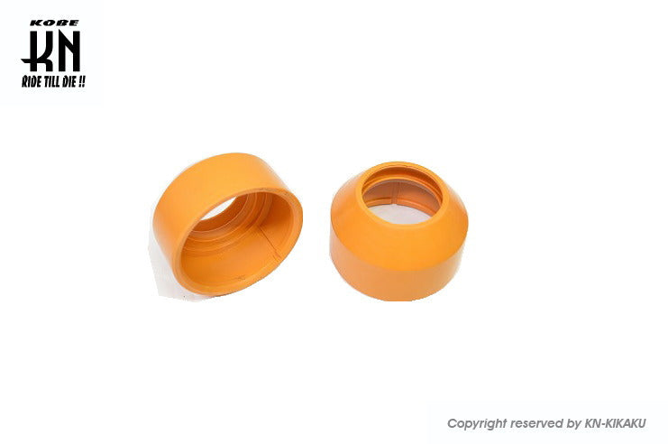 シグナスX 33φフロントフォーク用 フルカバードダストシール【オレンジ】