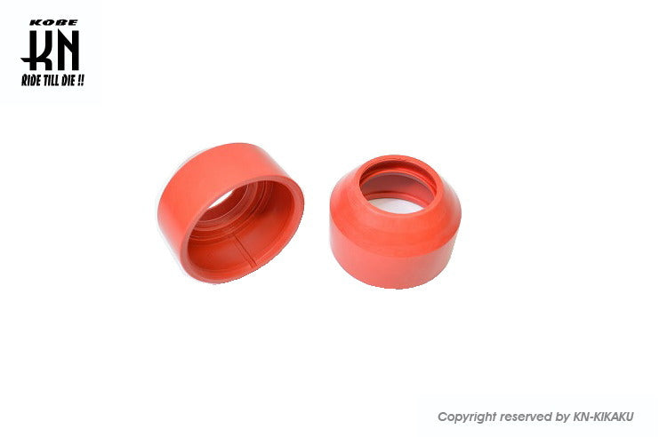 シグナスX 33φフロントフォーク用 フルカバードダストシール【レッド】