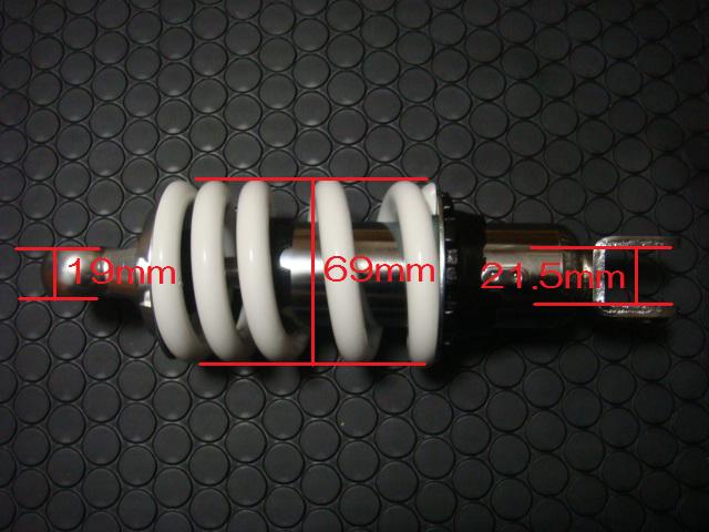 強化リアショック 215mm YSS 【ブルー】ジャイロX/ジャイロキャノピー