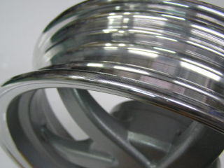 SYM DD50 前後 メッキアルミホイールー