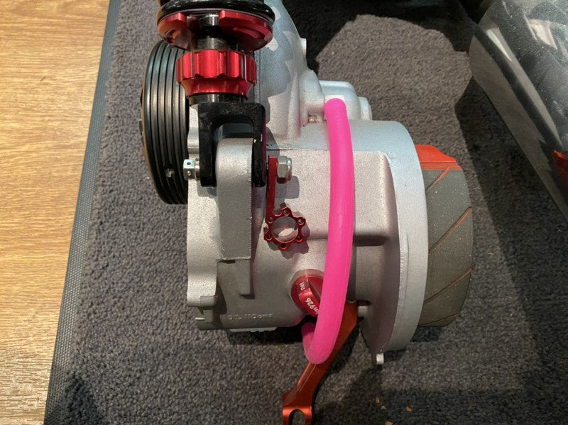 KOSO ファッションホース【ヤマハ系スクーター】内径8mm 長さ285mm【グリーン】