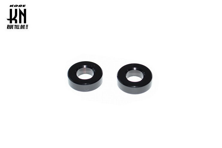 M8用 アルミカラーセット【厚さ5mm】ブラック – kn926-net