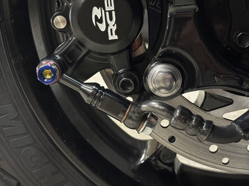 NCY カニキャリパー+ノーマルホース用ジョイントバンジョー+ボルト【シグナス6型GRYPHUS】