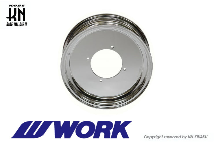 WORK Gee9s コラボレーションホイール【バフアルマイト】12inch/3.5J【タイプLS】