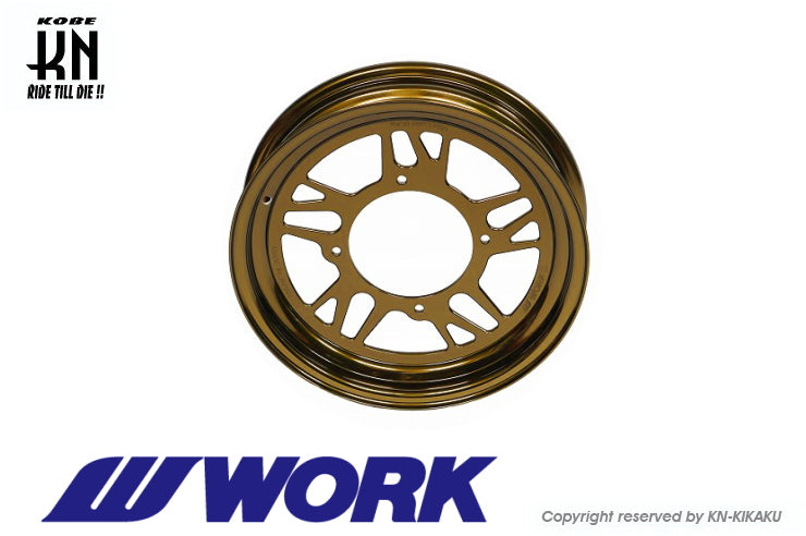 WORK Gee9s コラボレーションホイール【ブロンズ】12inch/3.5J【タイプGS】 ★12月末