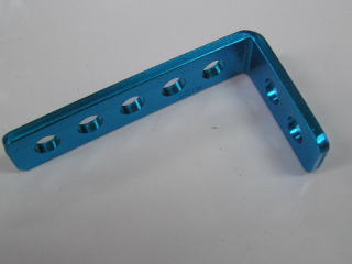 アルミL字ステー (小) 青