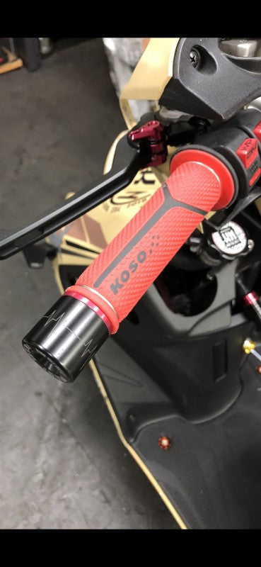 チャンピオンバーエンド【マットブラック】RAPTOR BAR END