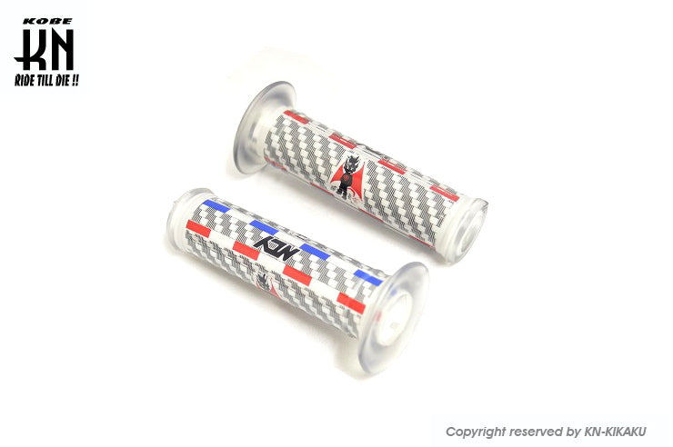 NCYマスコットグリップ【120mm】バーエンド穴なし【非貫通】