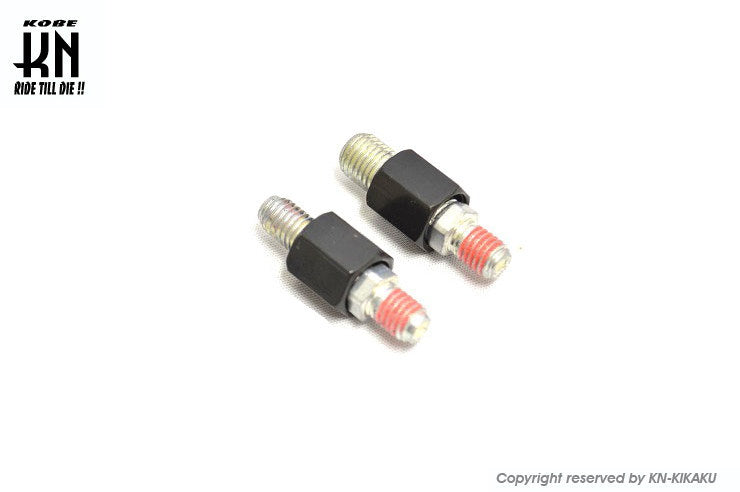 RCB ALLOYバックミラー【アルミCNCバックミラー,左8mm正,右8mm逆ネジ】セット