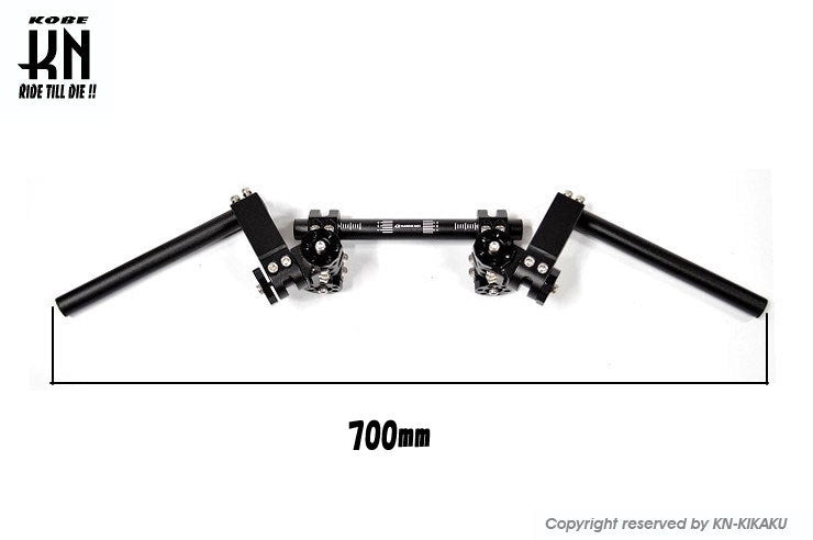 RCB TRANSFORMABLE HANDLE【自由自在ハンドルバー】22.2mm【ブラック】