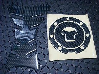 タンクパッド 保護シール カーボン柄