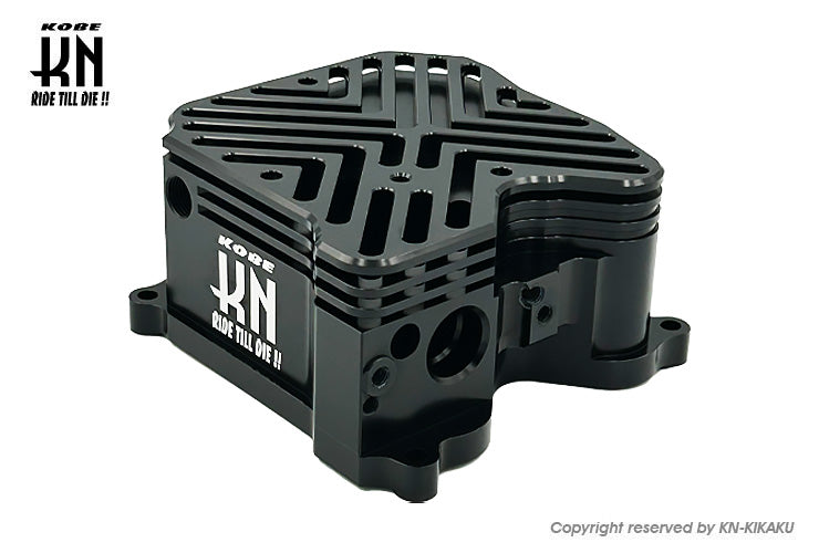 KN ビレットヘッドカバー【グリファス/BWS125/XFORCE/NMAX】ブラック