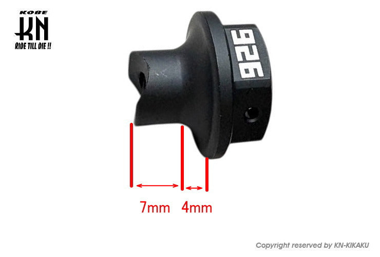 汎用ブレーキクランプセット【タイプ3】6mm【HONDA/YAMAHA系】ゴールド