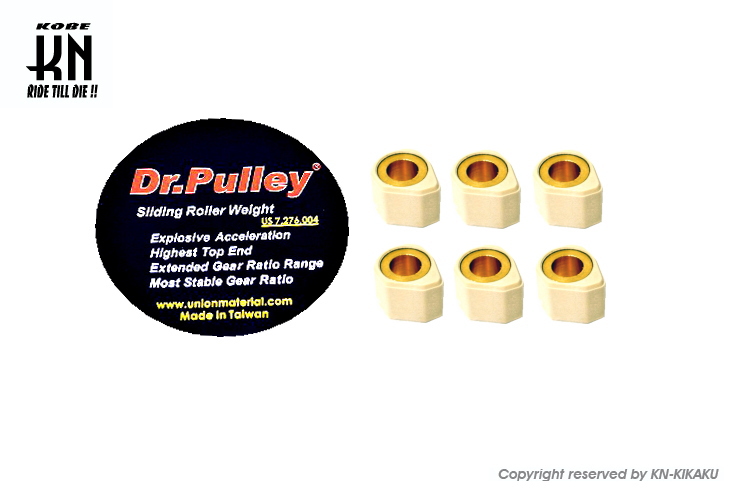 DR.PULLEY 異型ウエイトローラー 18×14 【9.0 G】