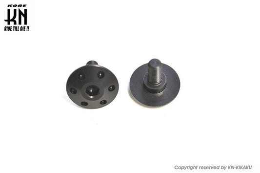 アルミフロントフェンダーボルト【シグナスX/1-5型,マジェS/SMAX/FORCE】マットブラック