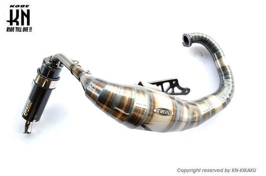 RRGS DIOチャンバー【縦型エンジン用】125cc【左出し】