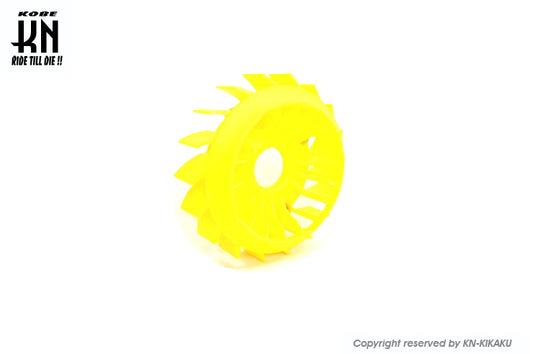 MOS 2020年モデル カラー軽量クーリングファン【シグナスX/BWS125/R/X】イエロー