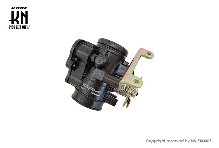 KN+KOSO NEW BIGスロットルボディ32mm【シグナスX2/3型台湾/4/5型国内台湾/BWS R/125 2型】