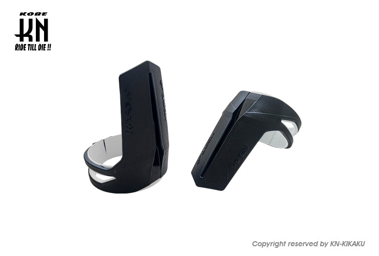 KOSO フロントフォーク ダストカバー【ホワイト】汎用