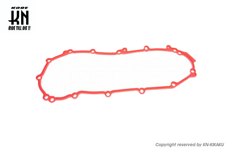 KOSO クランクケースカバーガスケット【マジェスティS/SMAX/FORCE155】レッド