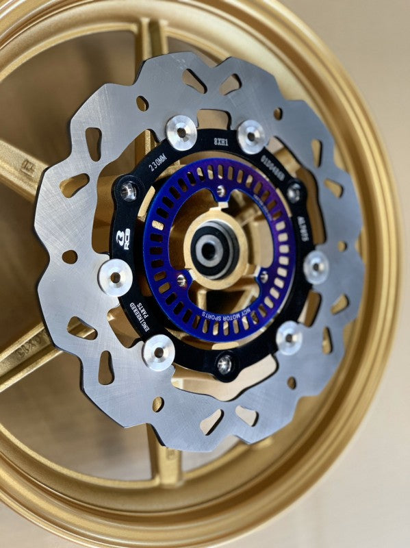 RCB 鋳造ホイール前後セット【SP811】【NMAX125/NMAX155】ブラック
