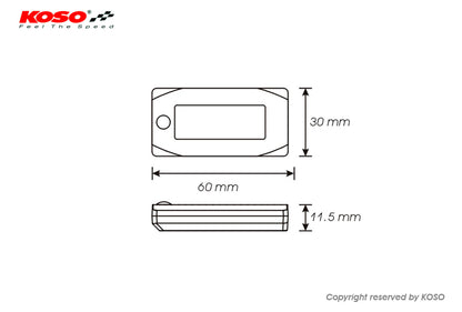 KOSO Mini3デジタル油圧計