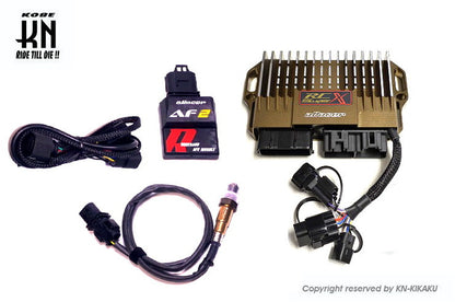 aRacer(アレーサー)【RC SuperX コンプリートECU】+【AF2 ワイドバンドO2センサーLSU4.9付属 空燃比モジュール】AEROX155/NVX155【2021-】